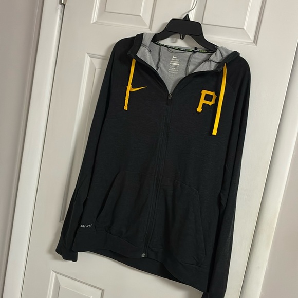 Nike Pittsburgh Pirates zip up hoodie - Picture 1 of 2